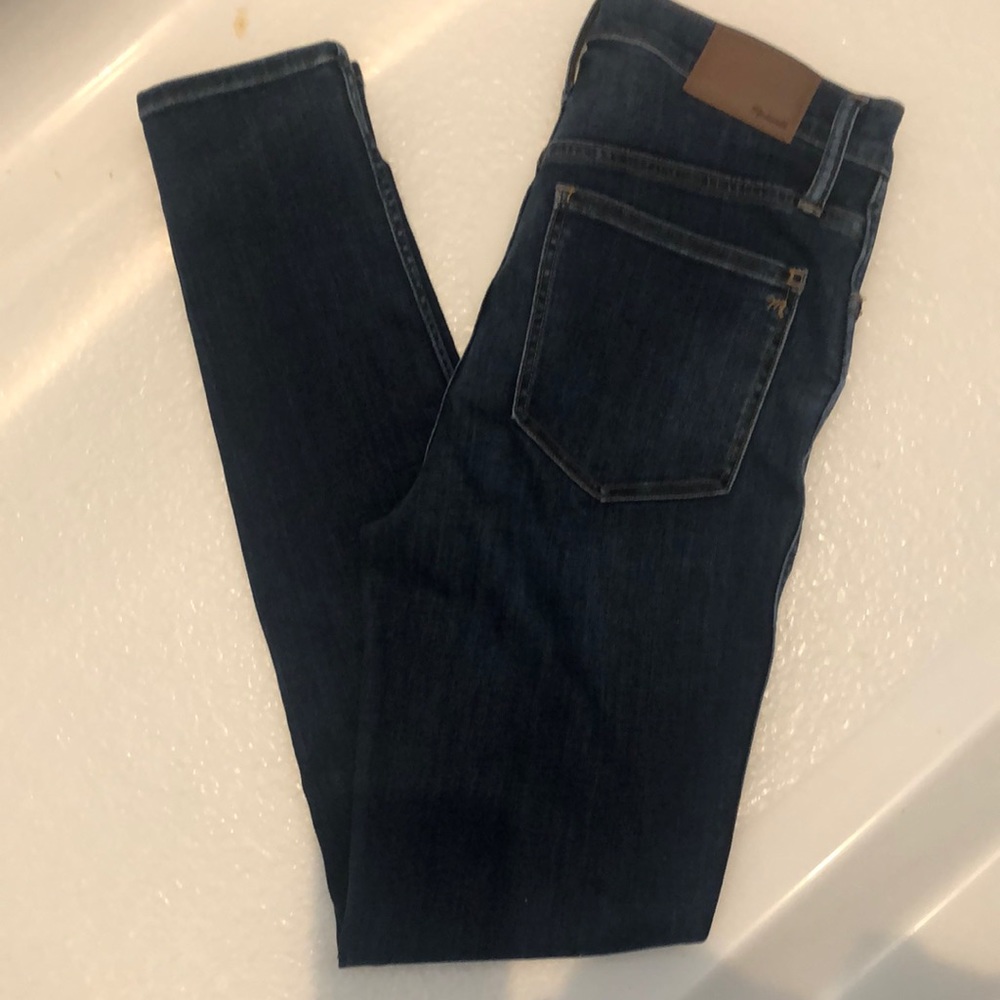 Madewell 10” High Rise Skinny Jeans Size 29T Danny Wash size 8 tall